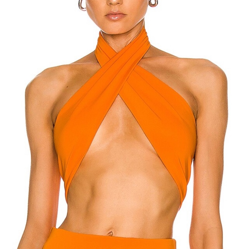 THE ANDAMANE Jasmine Halter Top size XS NWT